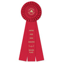 5" Shannon 3 Rosette Award Ribbon