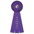5-1/2" Kerry 3 Rosette Award Ribbon