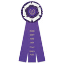 5-1/2" Dutchess 3 Rosette Award Ribbon