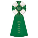4-1/2" Kendal 3 Rosette Award Ribbon