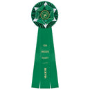 6-1/2" Wheaton 3 Rosette Award Ribbon