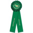 4" Ideal 2 Rosette Award Ribbon