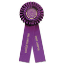 4-1/2" Luxury 2 Rosette Award Ribbon