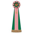 8" Eastwood 3 Rosette Award Ribbon