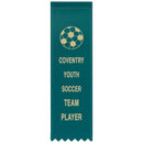 2" x 6" Custom Hemmed Top Award Ribbon