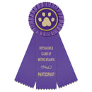 3" Mere 3 Rosette Award Ribbon