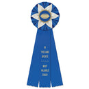 4-1/2" Ewell 3 Rosette Award Ribbon