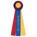 4" Chester 3 Rosette Award Ribbon