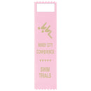 2" x 5" Custom Tape Top Award Ribbon