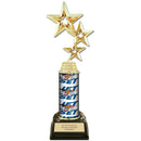 10" Custom Column Trophy with Black Base