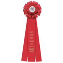 6-1/2" Wellfleet 3 Rosette Award Ribbon